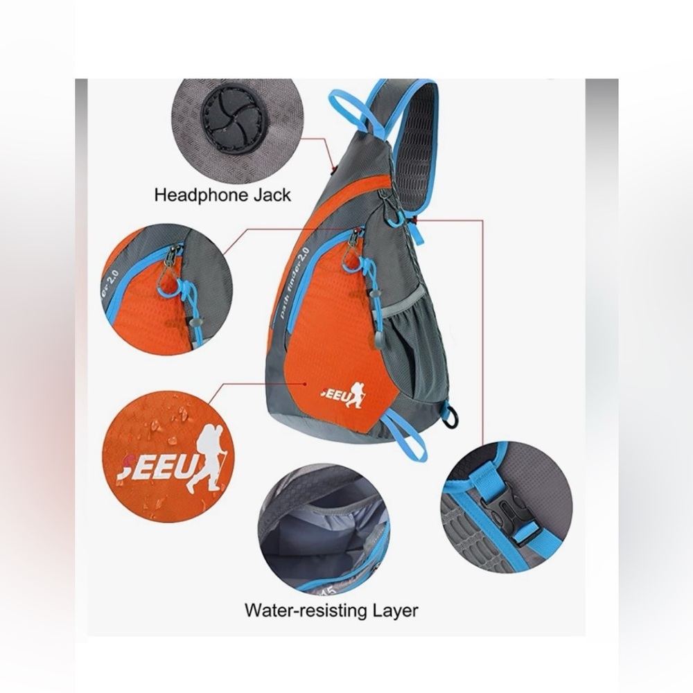 SEEU sling bag backpack pathfinder 5 - Picture 6 of 6